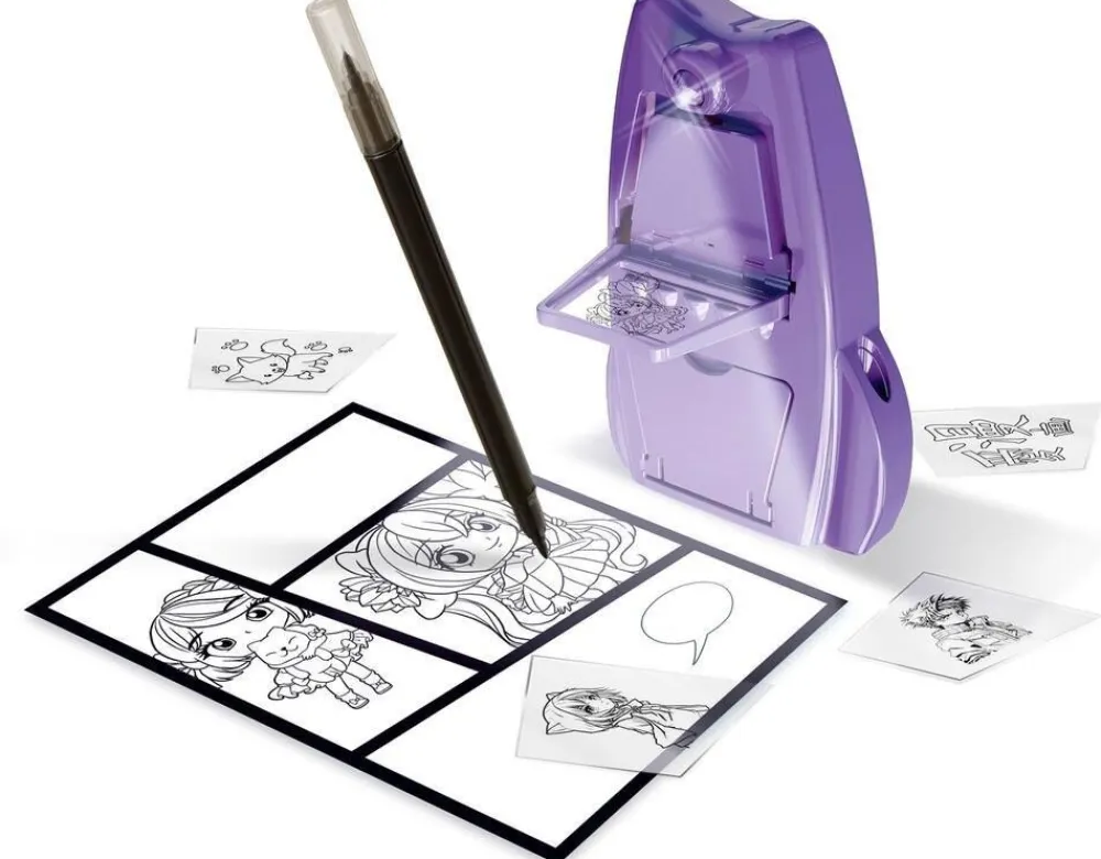 Lansay Coffret Manga Chibi De Magic Lign^ Machines À Dessiner