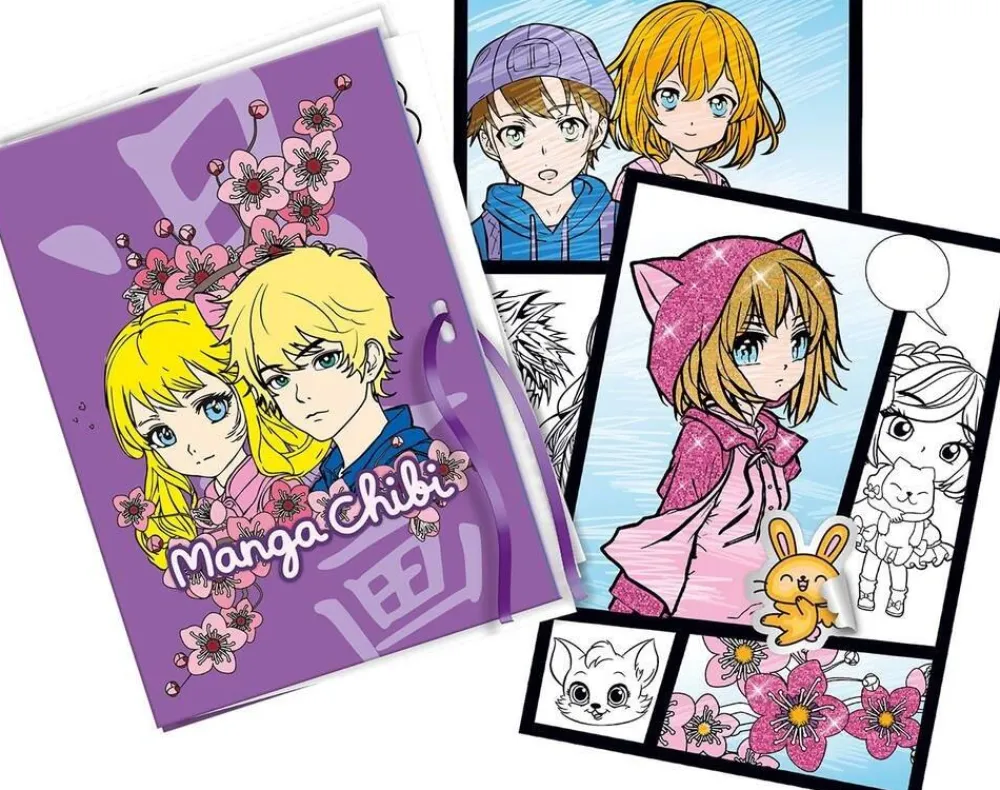 Lansay Coffret Manga Chibi De Magic Lign^ Machines À Dessiner