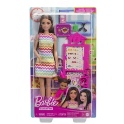Mattel Coffret Maîtresse d'école Barbie^ Poupées Mannequins
