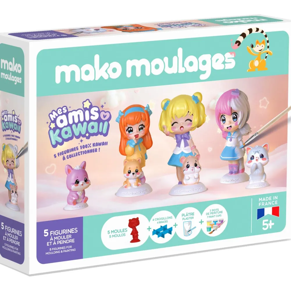 Mako Coffret mes amis Kawai - moulage^ Modelage Et Moulage