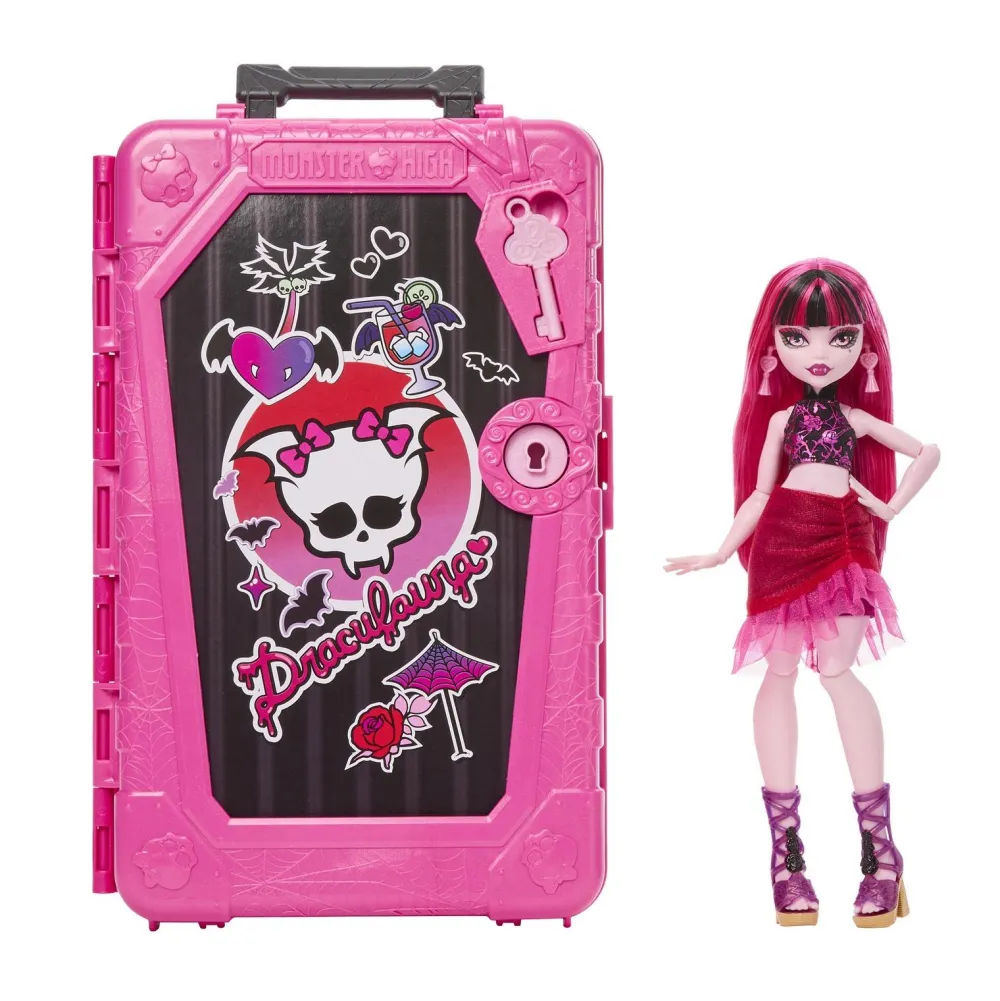 Mattel Coffret Monstrueux Secrets Draculaura - Monster High^ Poupées Mannequins