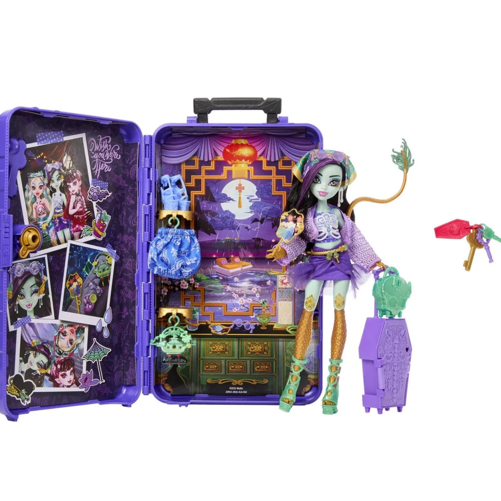 Mattel Coffret Monstrueux Secrets Jinafire - Monster High^ Poupées Mannequins