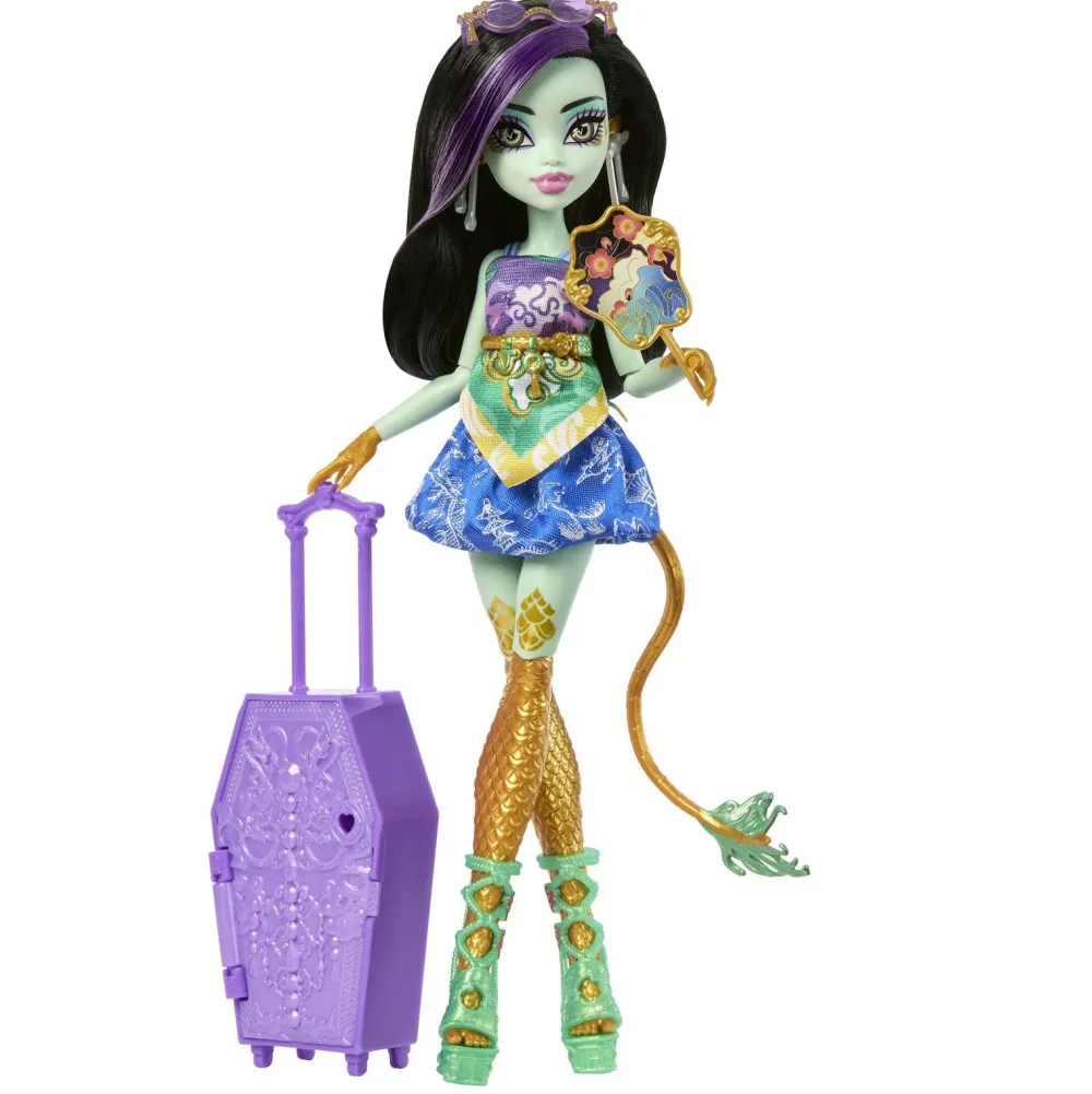 Mattel Coffret Monstrueux Secrets Jinafire - Monster High^ Poupées Mannequins
