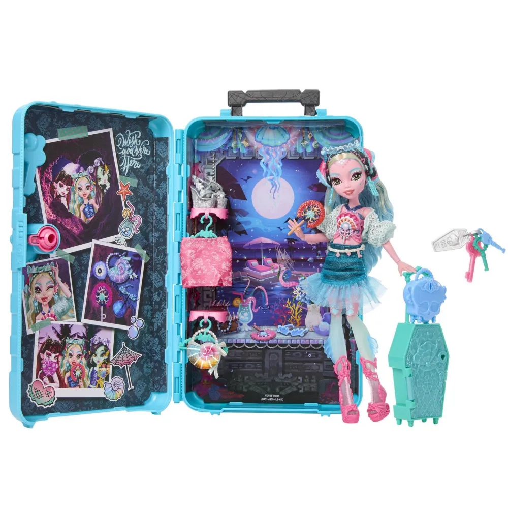 Mattel Coffret Monstrueux Secrets Lagoona Blue - Monster High^ Poupées Mannequins