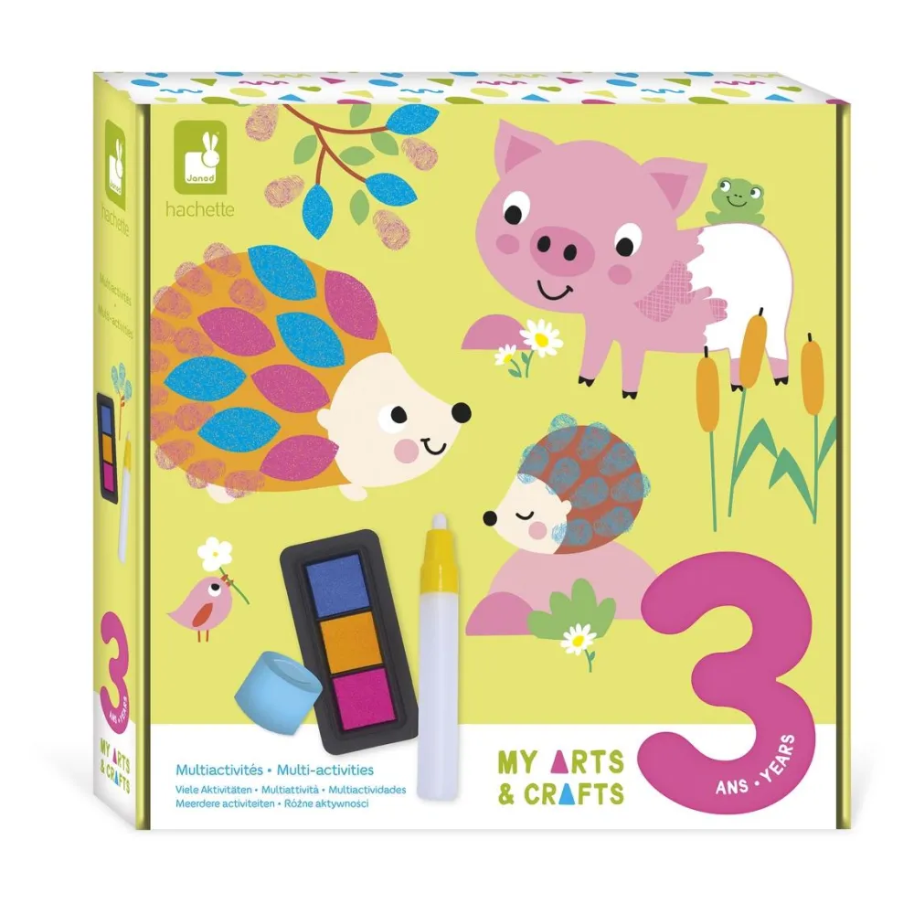 Janod Coffret multi-activités My arts & crafts 3 ans^ Dessin