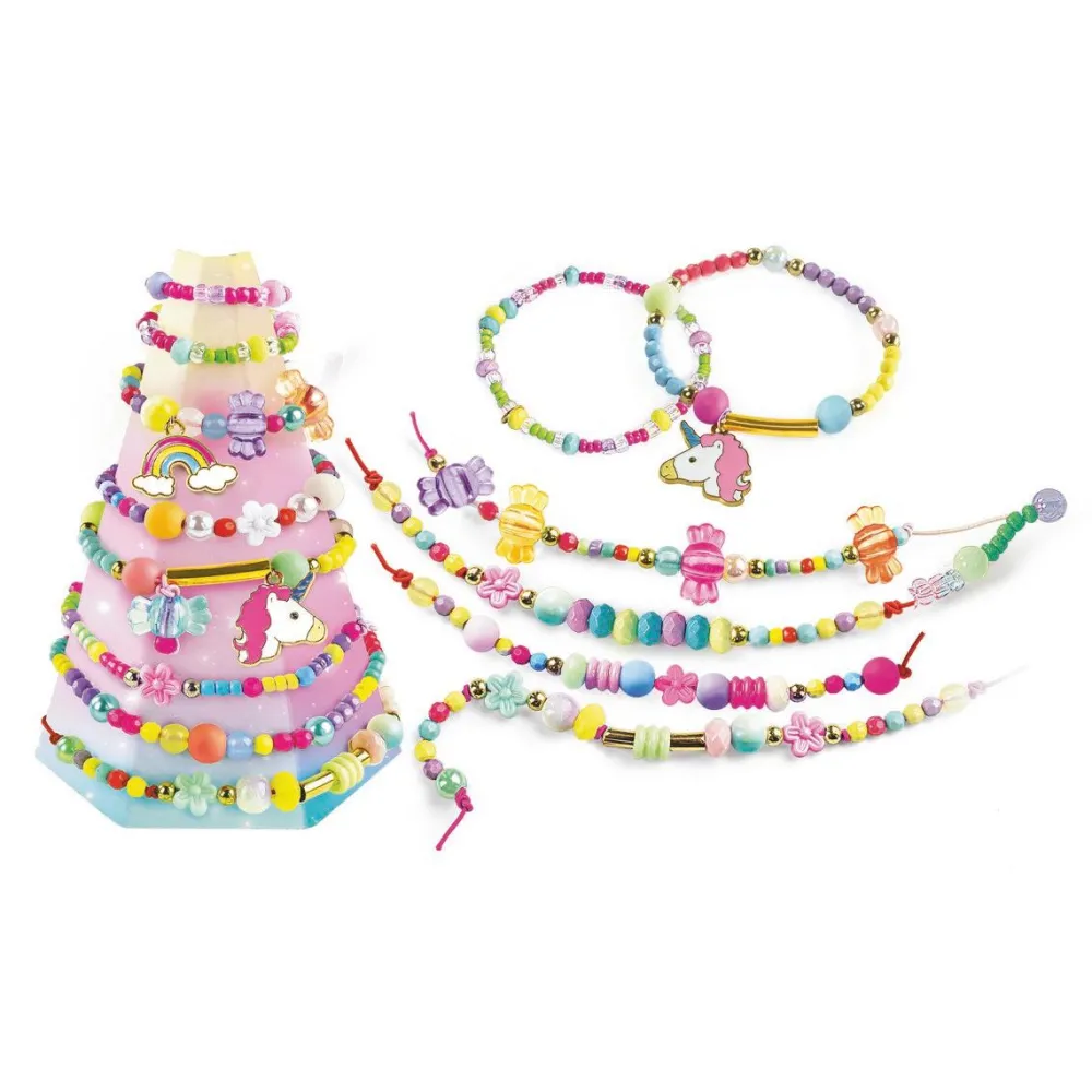 Clementoni Coffret My unicorn bracelets^ Perles, Bijoux Et Perles À Repasser