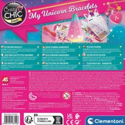 Clementoni Coffret My unicorn bracelets^ Perles, Bijoux Et Perles À Repasser