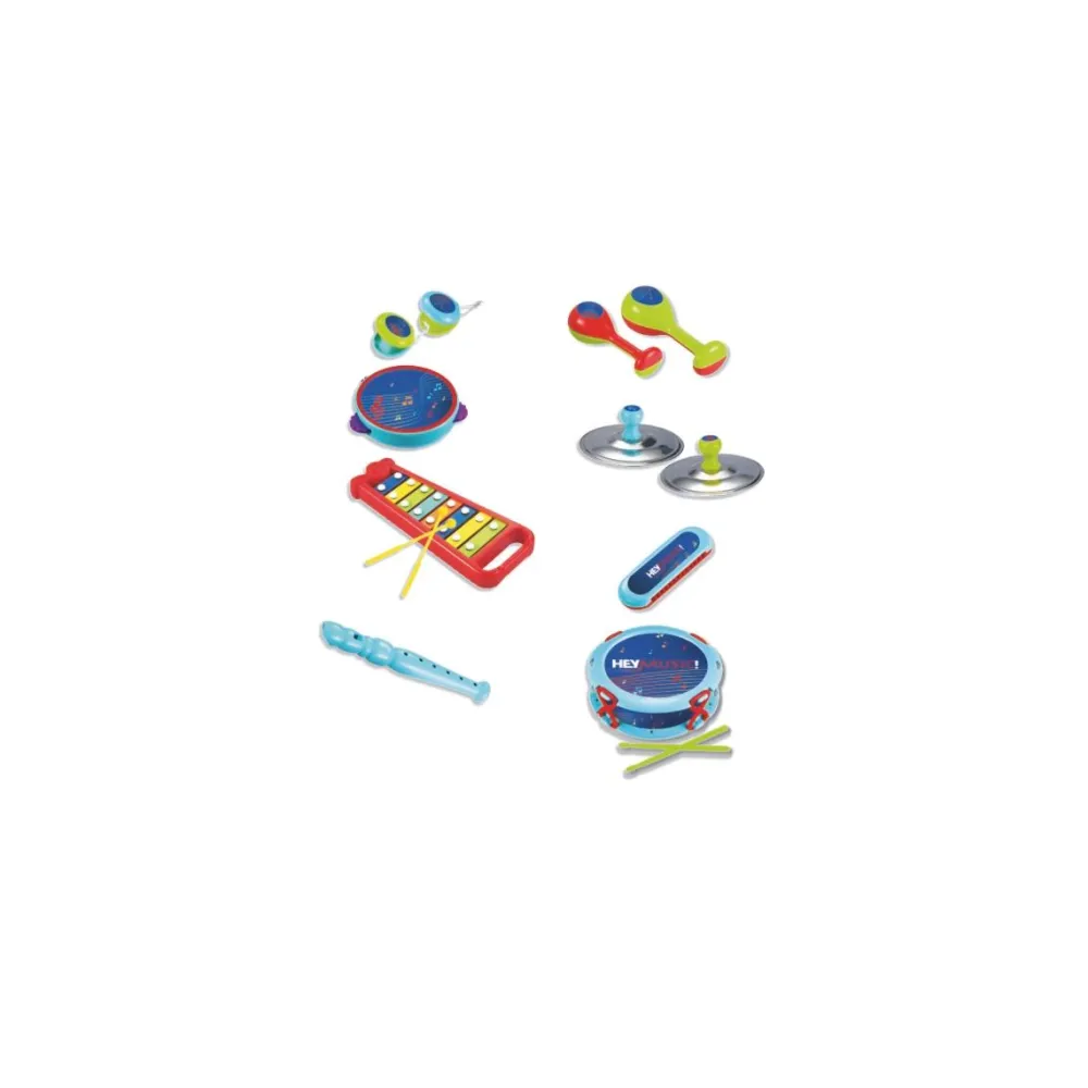 Hey Music Coffret Orchestre^ Instruments À Vents|Batteries Et Percussions