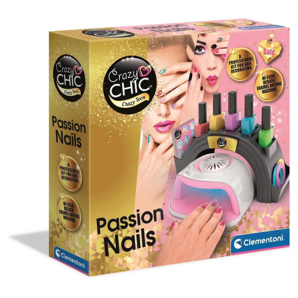 Clementoni Coffret Passion Nail^ Cosmétiques