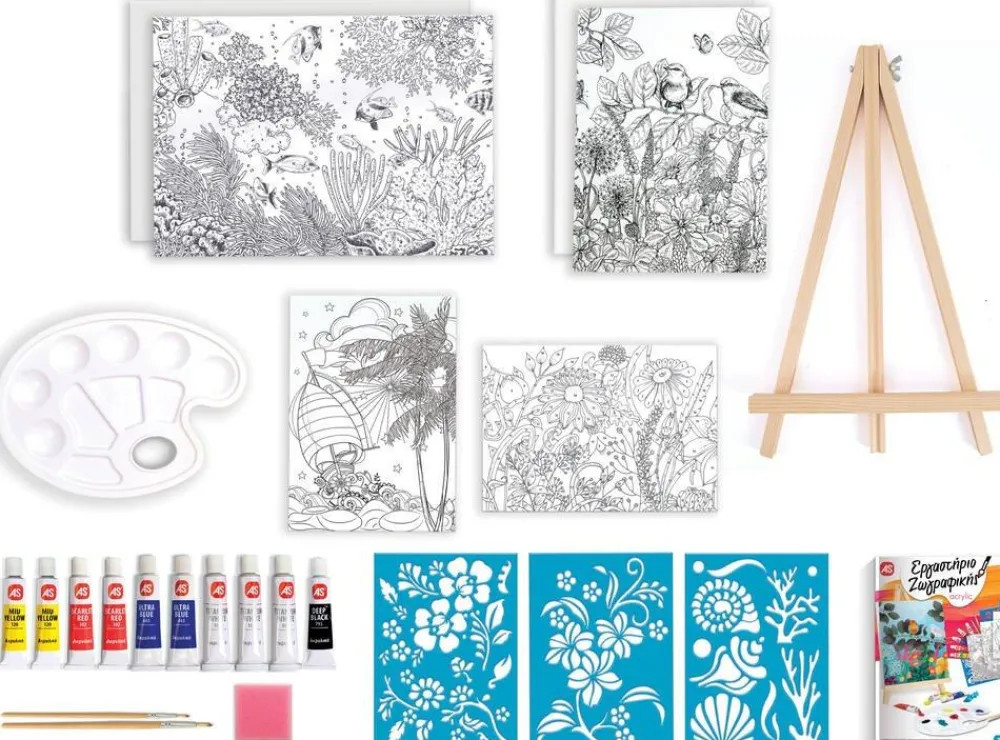 CREA & CIE Coffret Peinture Acrylique Crea^ Peinture