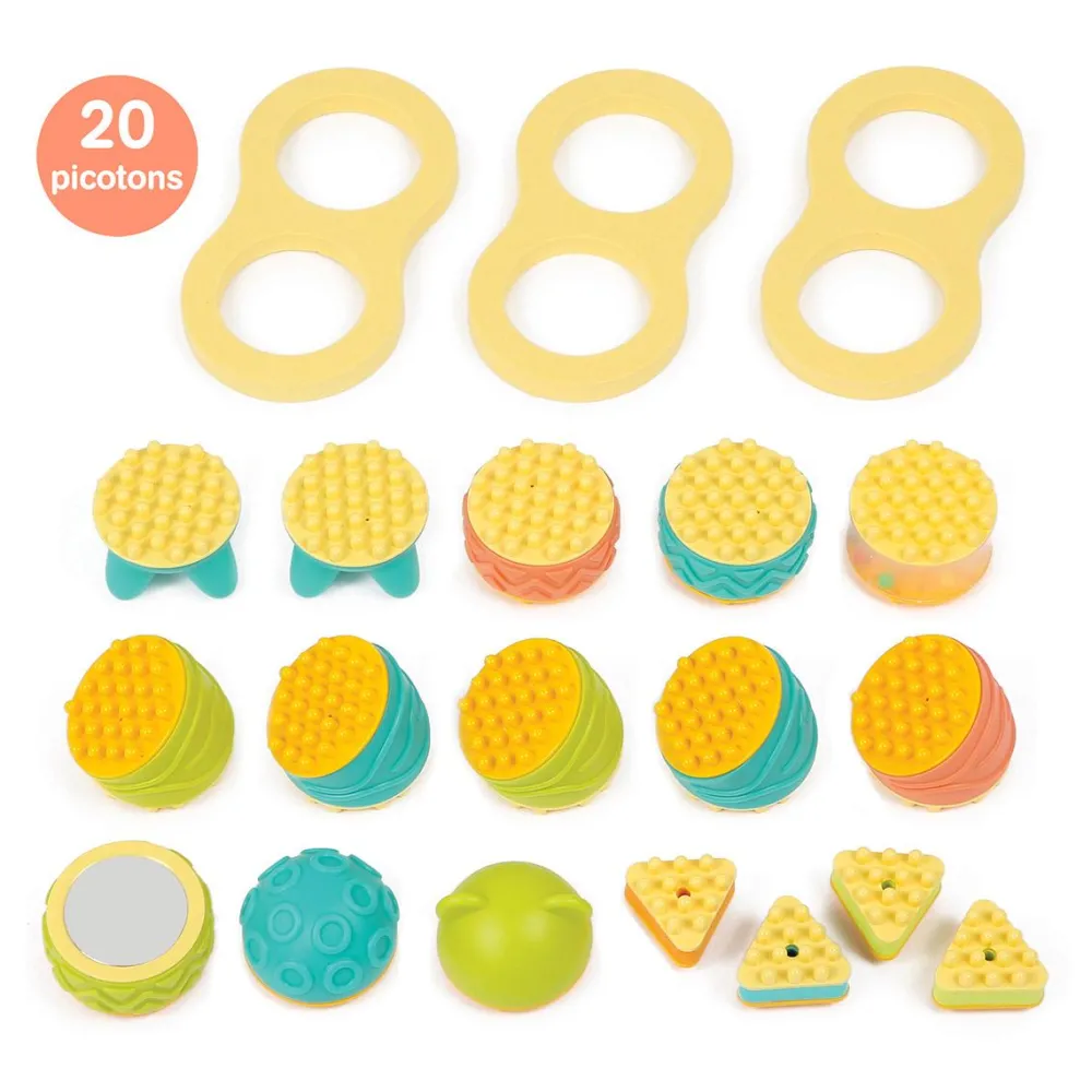 Ludi Coffret Picotons^ Jouets À Encastrer Et À Empiler