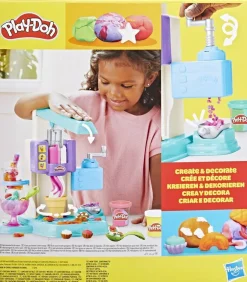 Play-Doh Coffret Mes Glaces arc-en-ciel^ Modelage Et Moulage