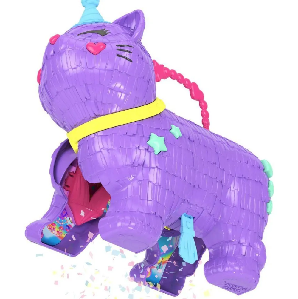 Mattel Coffret Polly Pocket - Fête du chaton^ Mini-Univers
