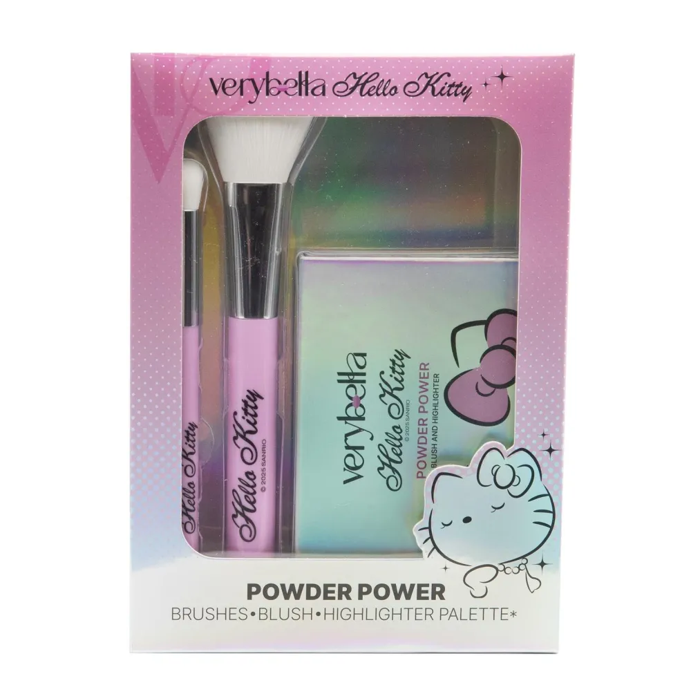 GP Toys Coffret poudre hghlighter blush et pinceau Very Bella Hello Kitty^ Beauté Et Hygiène