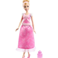 Mattel Coffret poupée mannequin Cendrillon avec tenues^ Poupées Mannequins