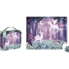 Janod Coffret puzzles 54 pièces Licorne^Enfant Puzzles Bébés Et Enfants