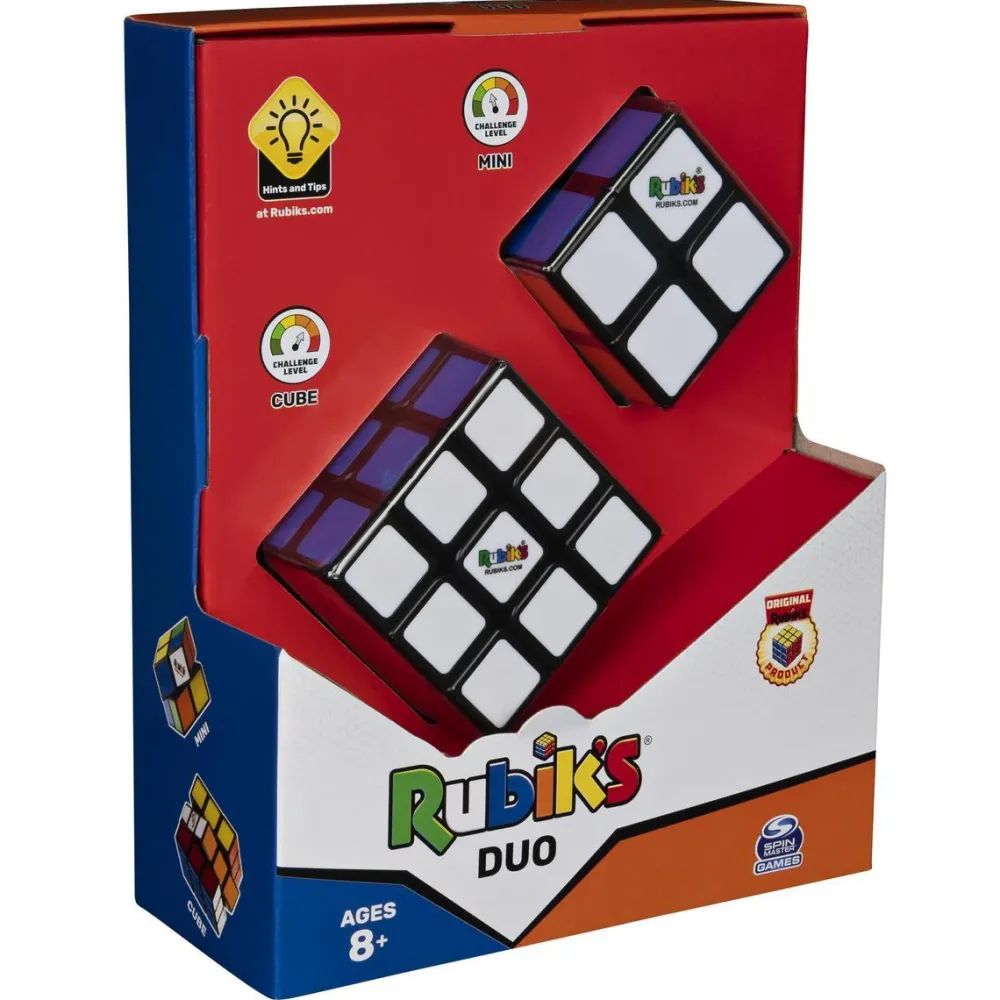 Spin Master Coffret Rubik's Duo 3X3 et 2X2^ Jeux D'Action Et D'Adresse