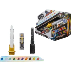 Hasbro Coffret sabre laser cristal kyber - Star Wars^ Armes Pour Déguisement