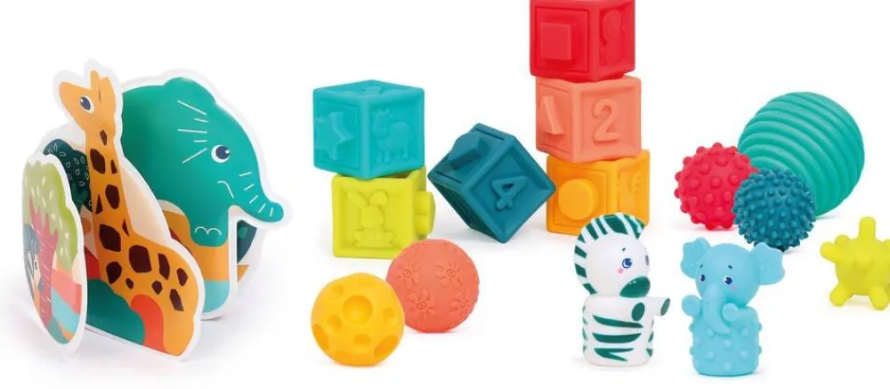 Ludi Coffret sensoriel Jungle^ Coffrets Et Cadeaux Naissance