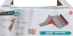 TEAM City Coffret Skatepark et mini skate^ Le Sport, Les Loisirs Et Les Vacances