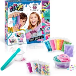Canal Toys Coffret slime DIY mix in kit - 10 pack^ Modelage Et Moulage