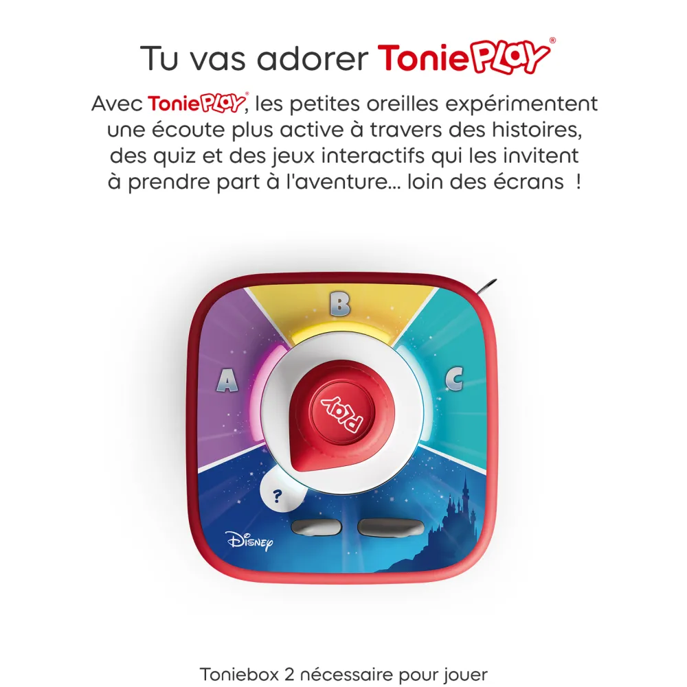 tonies Coffret Tonieplay - Le grand quizz Disney^ Ordinateurs Et Tablettes Éducatives
