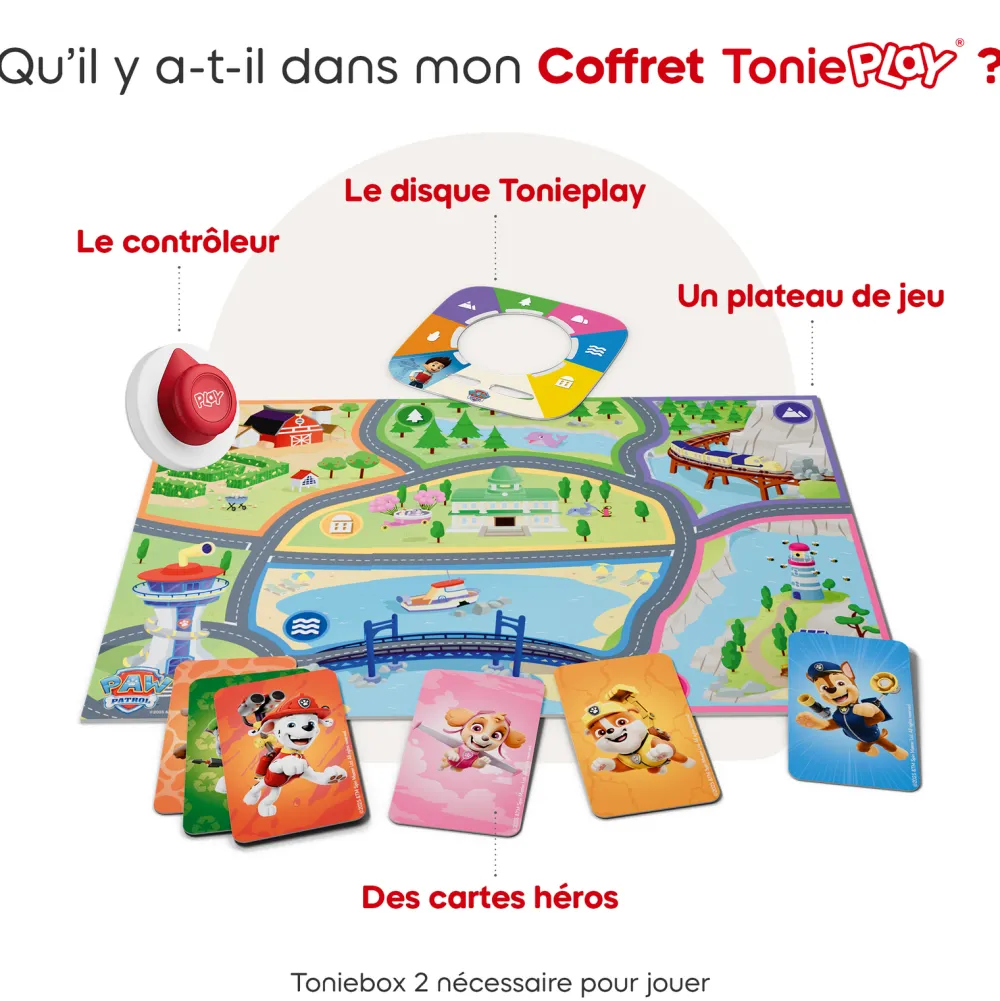 tonies Coffret Tonieplay - Les héros de la Grande Vallée à la rescousse - La Pat Patrouille^ Ordinateurs Et Tablettes Éducatives