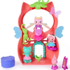 Spin Master Coffret transformaton poupée féérique - Gabby et la Maison Magique Fairylandia^ Mini-Univers