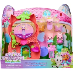 Spin Master Coffret transformaton poupée féérique - Gabby et la Maison Magique Fairylandia^ Mini-Univers