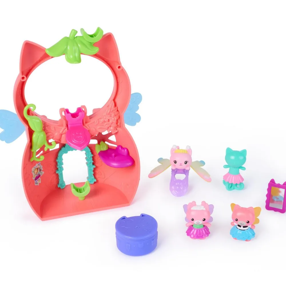 Spin Master Coffret transformaton poupée féérique - Gabby et la Maison Magique Fairylandia^ Mini-Univers