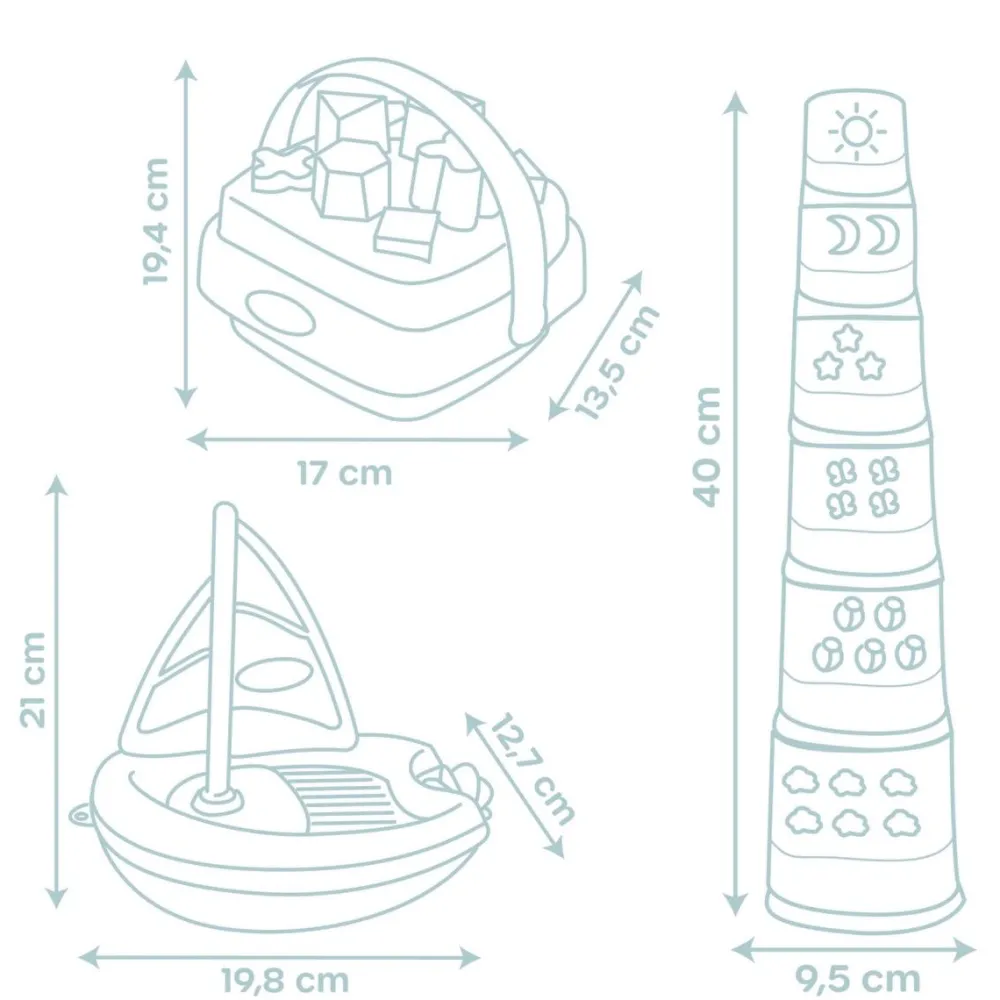 Smoby Coffret éveil et bain Little^ Coffrets Et Cadeaux Naissance