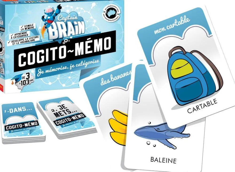Silverlit Cogito Memo - Captain Brain^ Jeux D'Ambiance