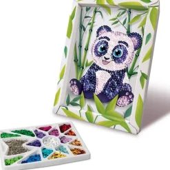Lansay Collection sequin panda^ Sables, Paillettes Et Mosaïques