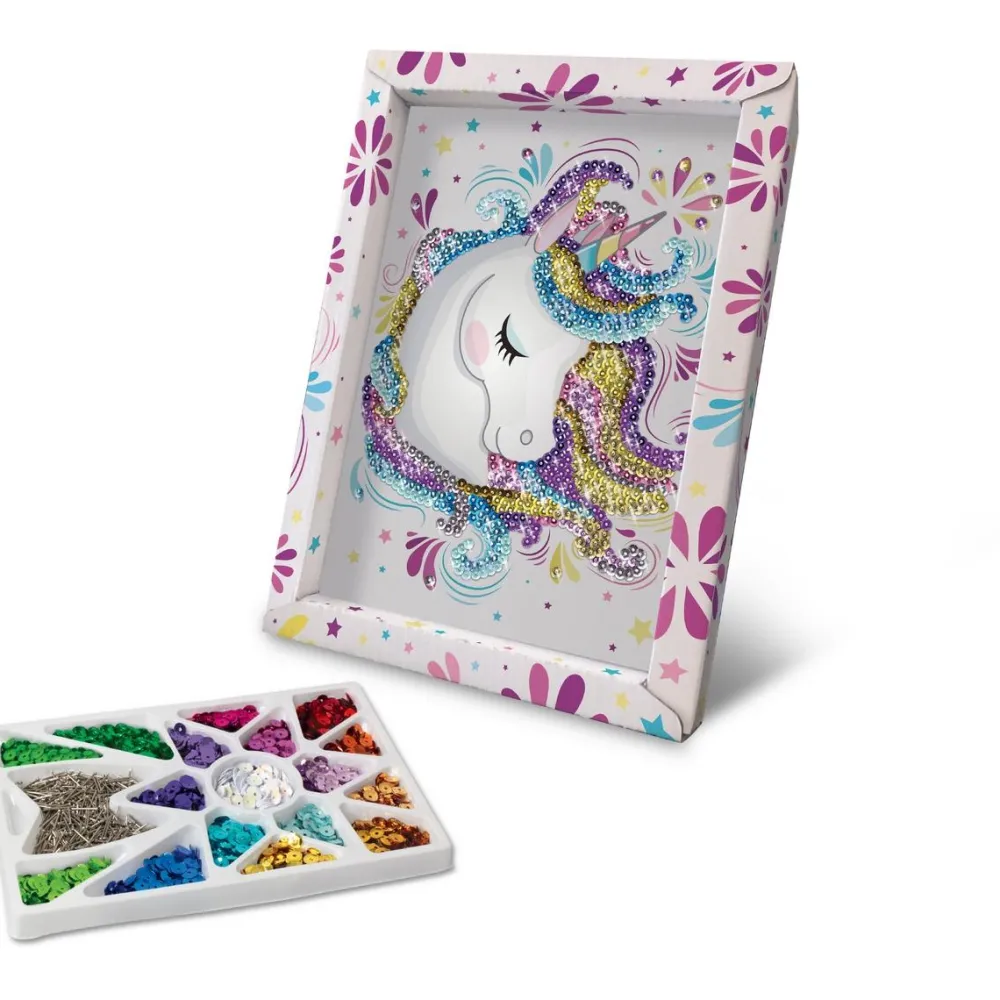 Lansay Collection Sequins Licorne^ Sables, Paillettes Et Mosaïques