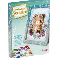 Lansay Collection sequins ourson féérique^ Sables, Paillettes Et Mosaïques