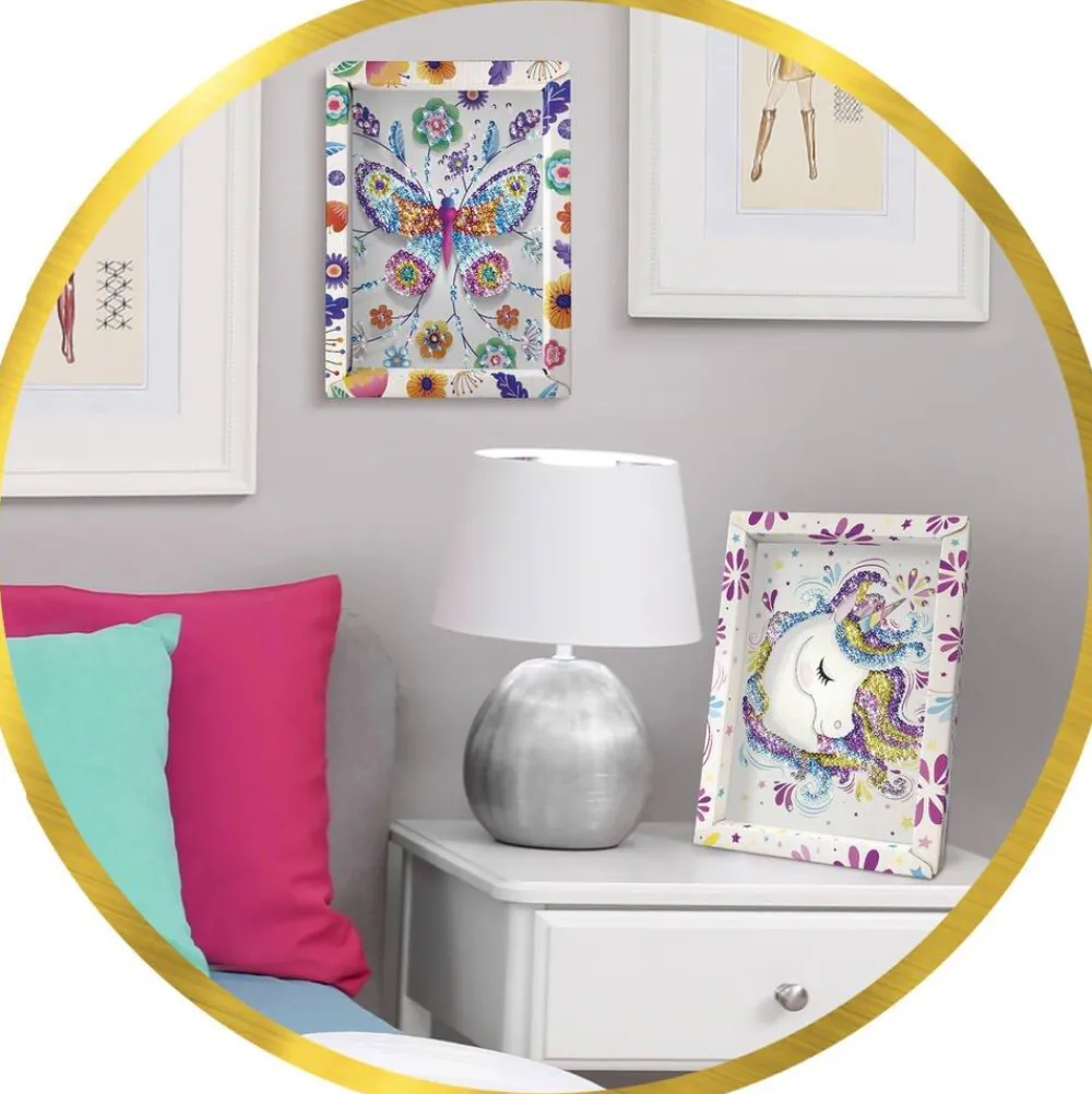 Lansay Collection Sequins Papillon -^ Sables, Paillettes Et Mosaïques