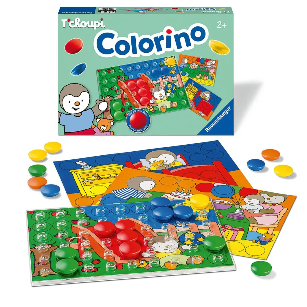 Ravensburger Colorino T'Choupi^ Apprentissage Des Formes Et Couleurs