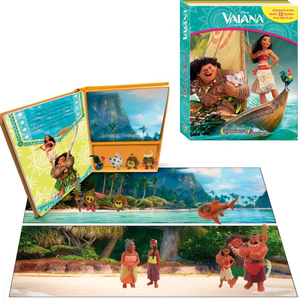 Varta Comptines et figurines - Livre et figurines Vaiana^ Livres Éducatifs