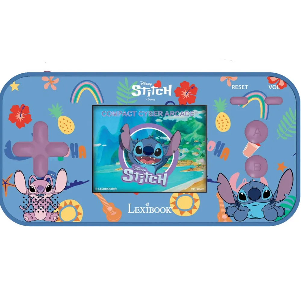 Varta Console portable Compact Cyber Arcade 150 jeux Stitch^ Ordinateurs Et Tablettes Éducatives