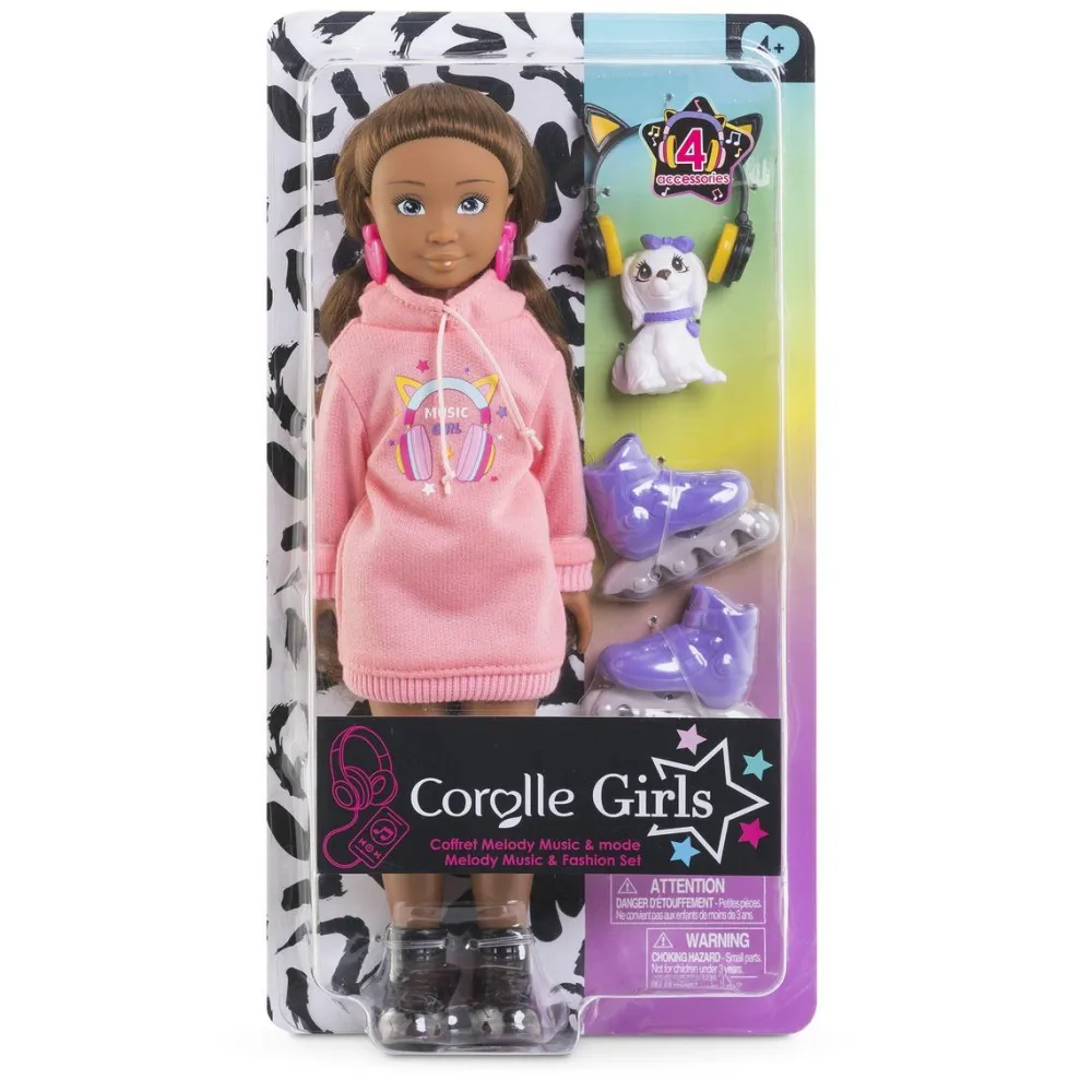 Corolle Girl - Coffret Melody music et mode^ Poupées Mannequins