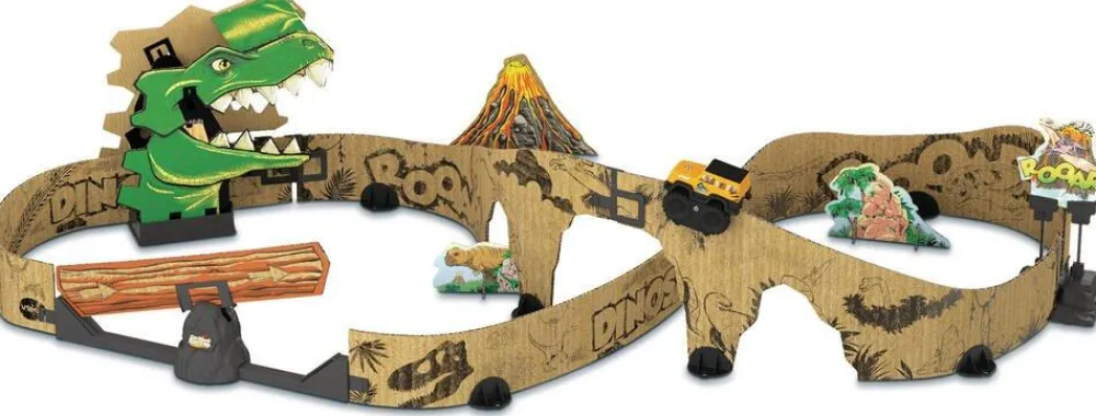 Varta Course De Voitures Carton - Aventure Dino^ Circuits Et Pistes