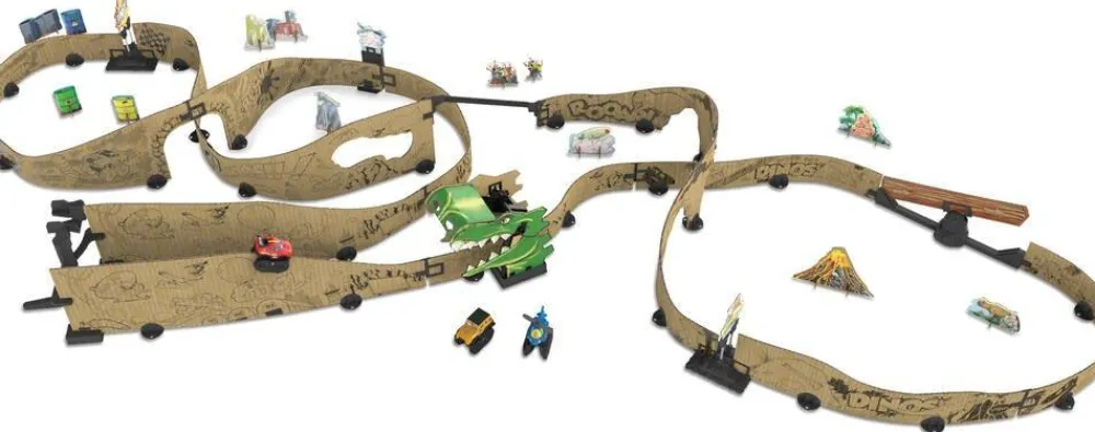 Varta Course De Voitures Carton - Aventure Dino^ Circuits Et Pistes