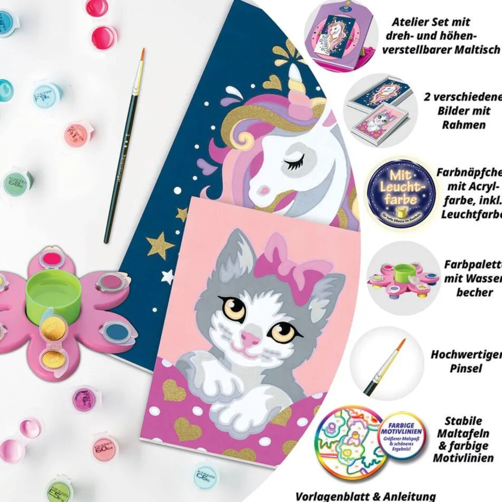 Ravensburger CréArt Atelier Numéro d'art^ Peinture