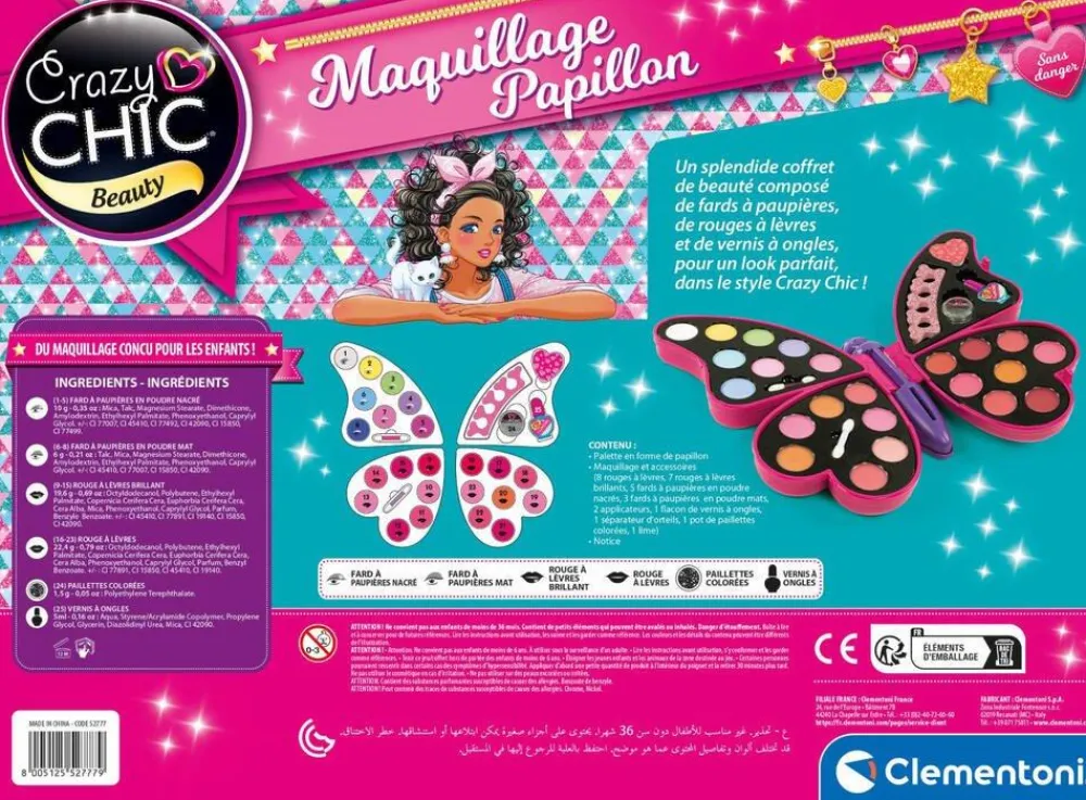 Clementoni Crazy Chic - Maquillage^ Maquillage Et Beauté