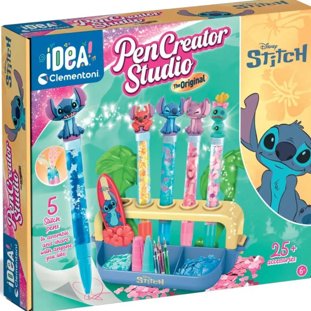 Clementoni Crée tes stylos - Stitch^ Autres Activités Créatives