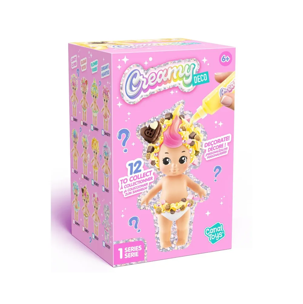 Canal Toys Creamy déco baby Pack de 1 baby série 1^ Mini-Univers