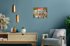 Ravensburger CreArt Peinture aux numéros XL Cozy Cabana^ Peinture