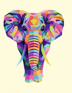 Ravensburger CreArt Peinture aux numéros Grand Eléphant^ Peinture