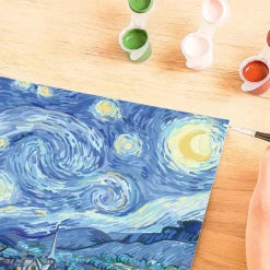 Ravensburger CreArt Peinture aux numéros - Van Gogh La nuit étoilée 30x40 cm^ Peinture