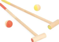 Janod Croquet Grand Huit Applepop^ Maisons, Toboggans Et Jeux D'Extérieur